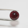 Garnet Round Smooth Cabochon 14mm.-(1 pcs.)