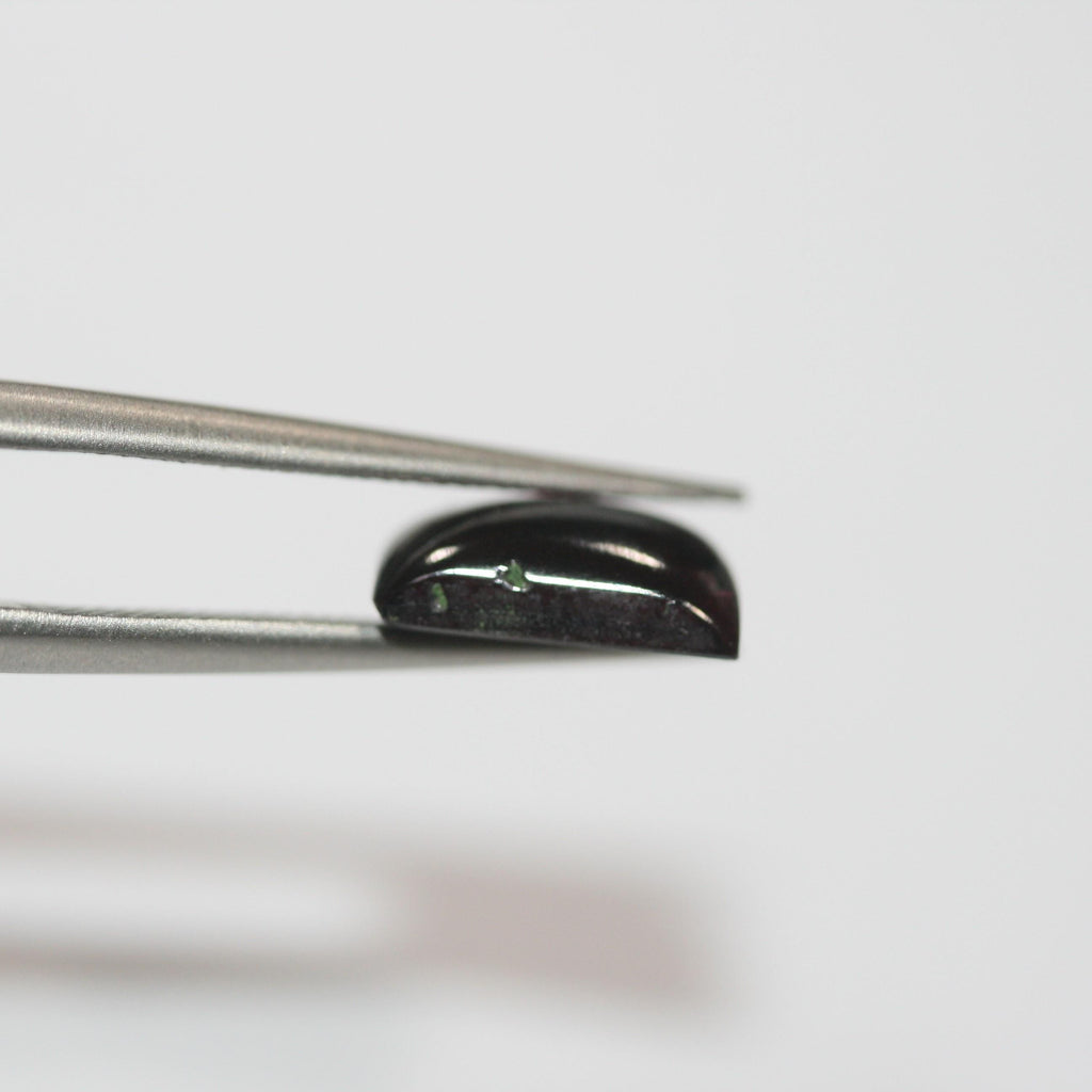 4 Pcs Garnet Rectangle Smooth Cabochon 10x8mm.-(4 pcs.)