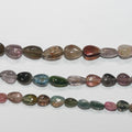 Perles en tourmaline lisses en forme de goutte de 8 pouces (environ 7 x 5 mm). Longueur du fil : 20 cm.