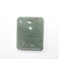 Cabochon rectangulaire lisse en aigue-marine 30 x 25 mm (72,45 ct)