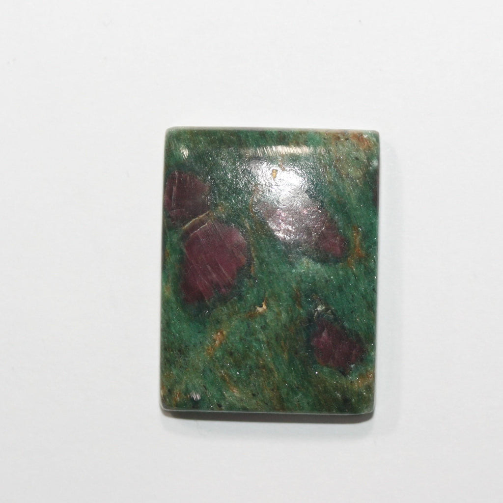 Ruby Fucshite Smooth Rectangle Cabochon 28.3x21.5mm. (47.53ct)