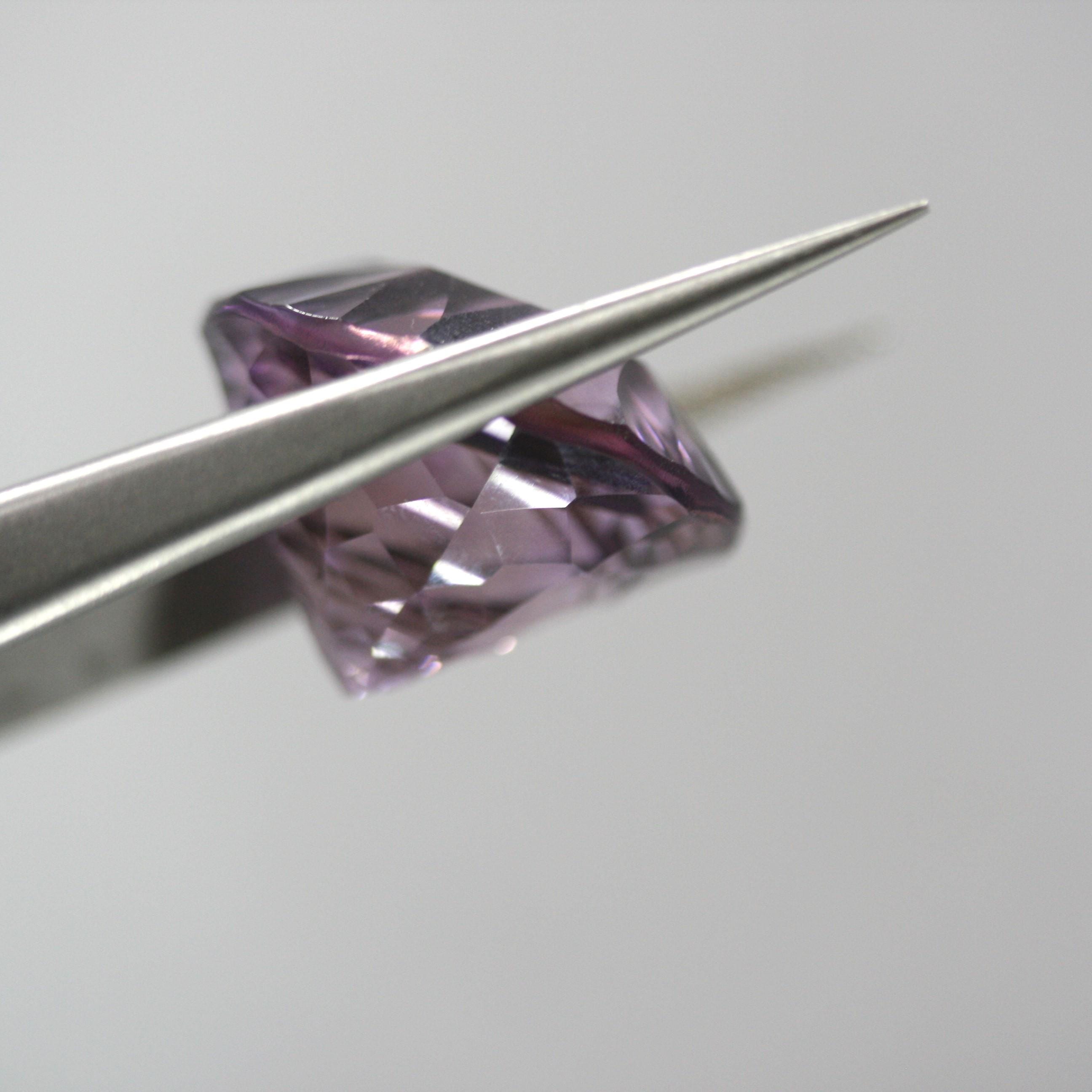 Amatista AAA única en su tipo, talla elegante, redonda, 22,4 mm. - Piedra tallada - (37,72 ct.) - Piedra natural