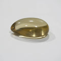 Lemon Quartz Smooth Drop Cabochon 26.6x15.6mm. (27.05ct.)