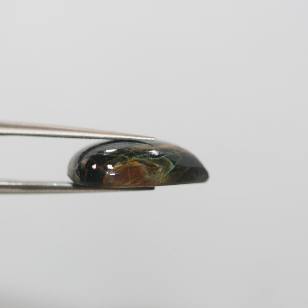 Pietersite Smooth Drop Cabochon 9.2x7mm - 14.30ct.-One Of A Kind