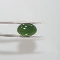 AAA Green Serpentine Oval Cabochon 20.2x13mm. Natural Serpentine -22.43ct - Hard Gems