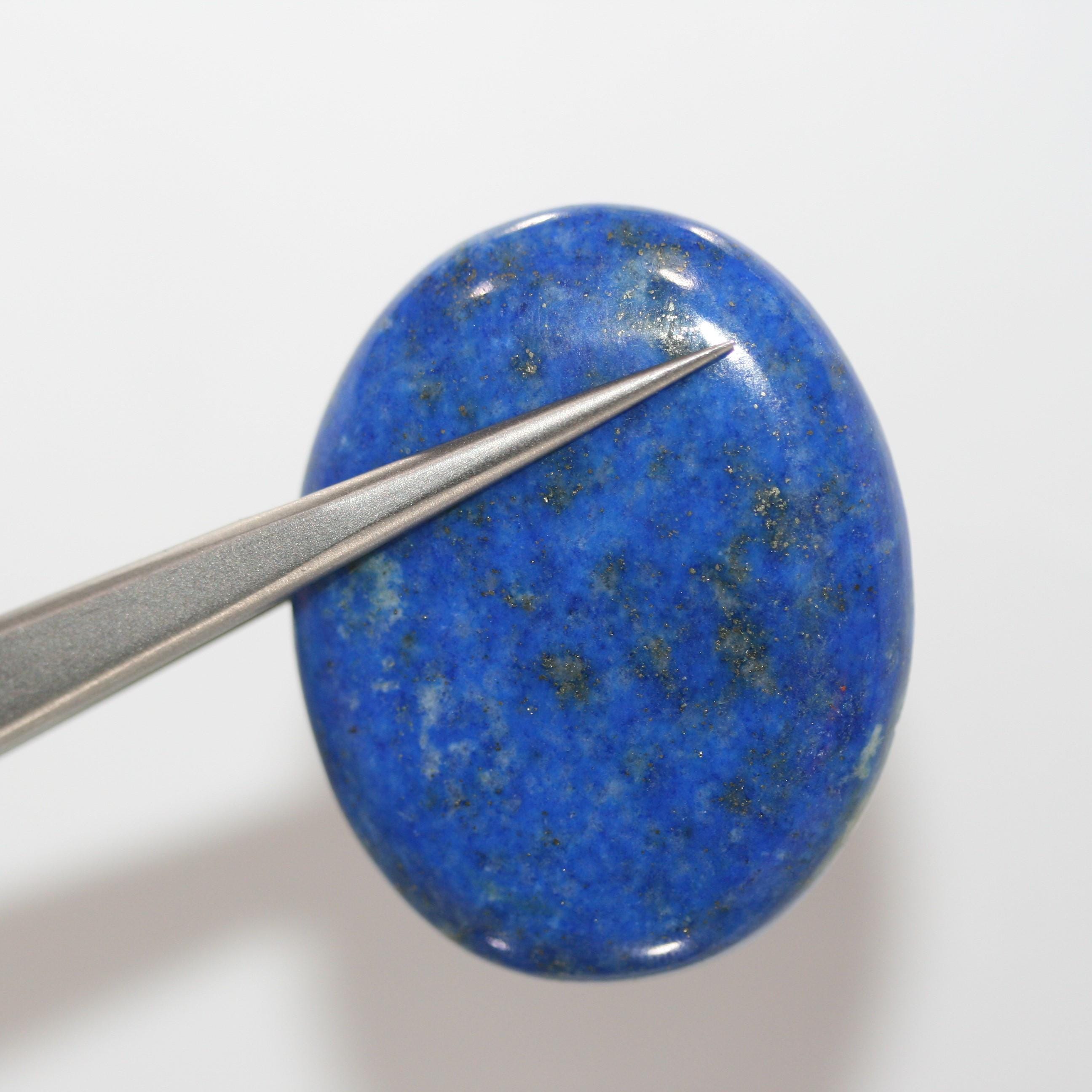 Lapis Lazuli Smooth Oval Cabochon 38.6x31.2mm (65.99ct)