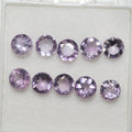 10 Pcs Lot Amethyst Round Faceted 6mm (10 pcs)