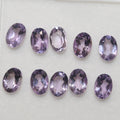 10 Pcs Lot Amethyst Oval Faceted 7x5mm (10 pcs)
