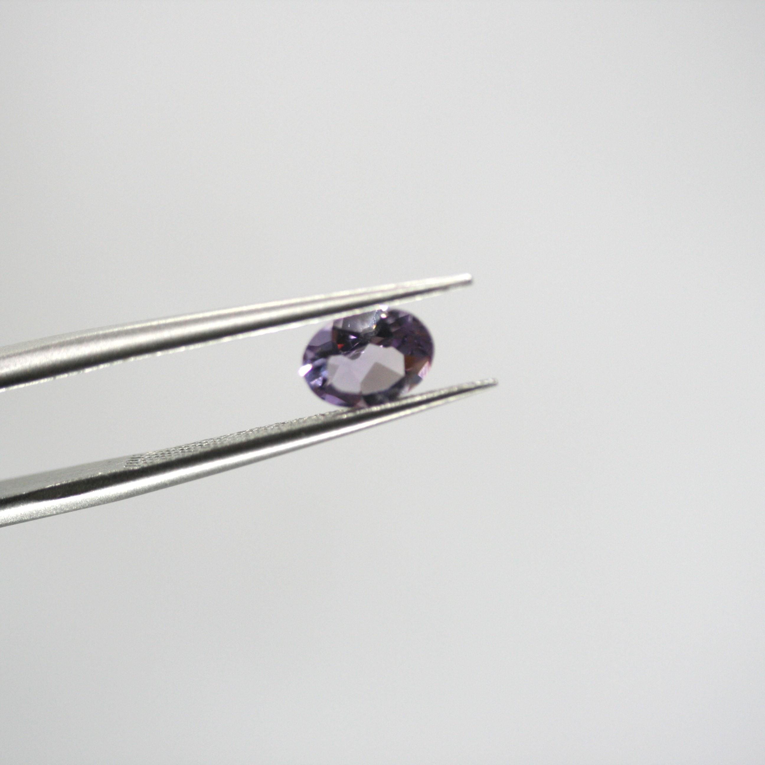 10 Pcs Lot Amethyst Oval Faceted 7x5mm (10 pcs)