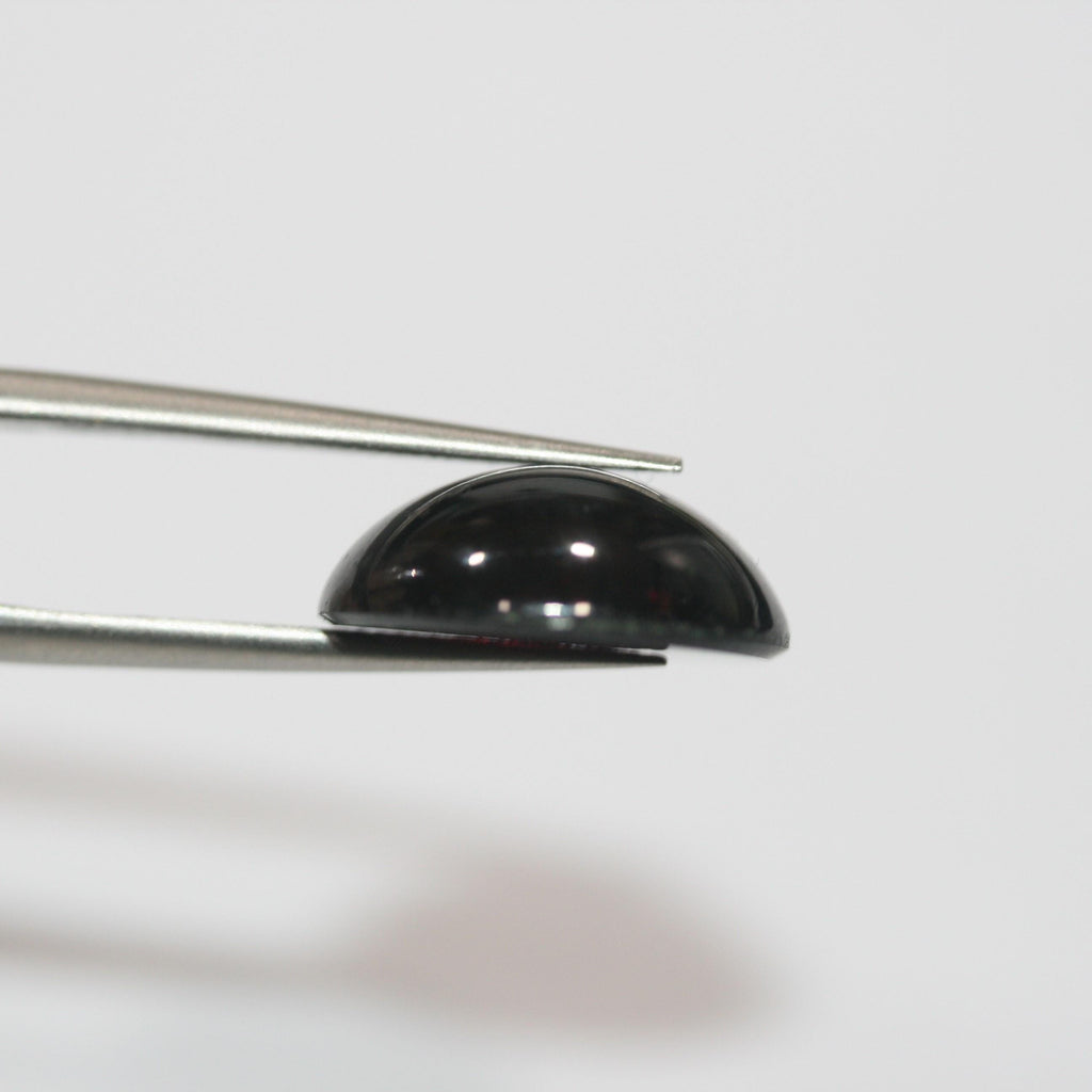 Garnet Round Smooth Cabochon 14mm.-(1 pcs.)