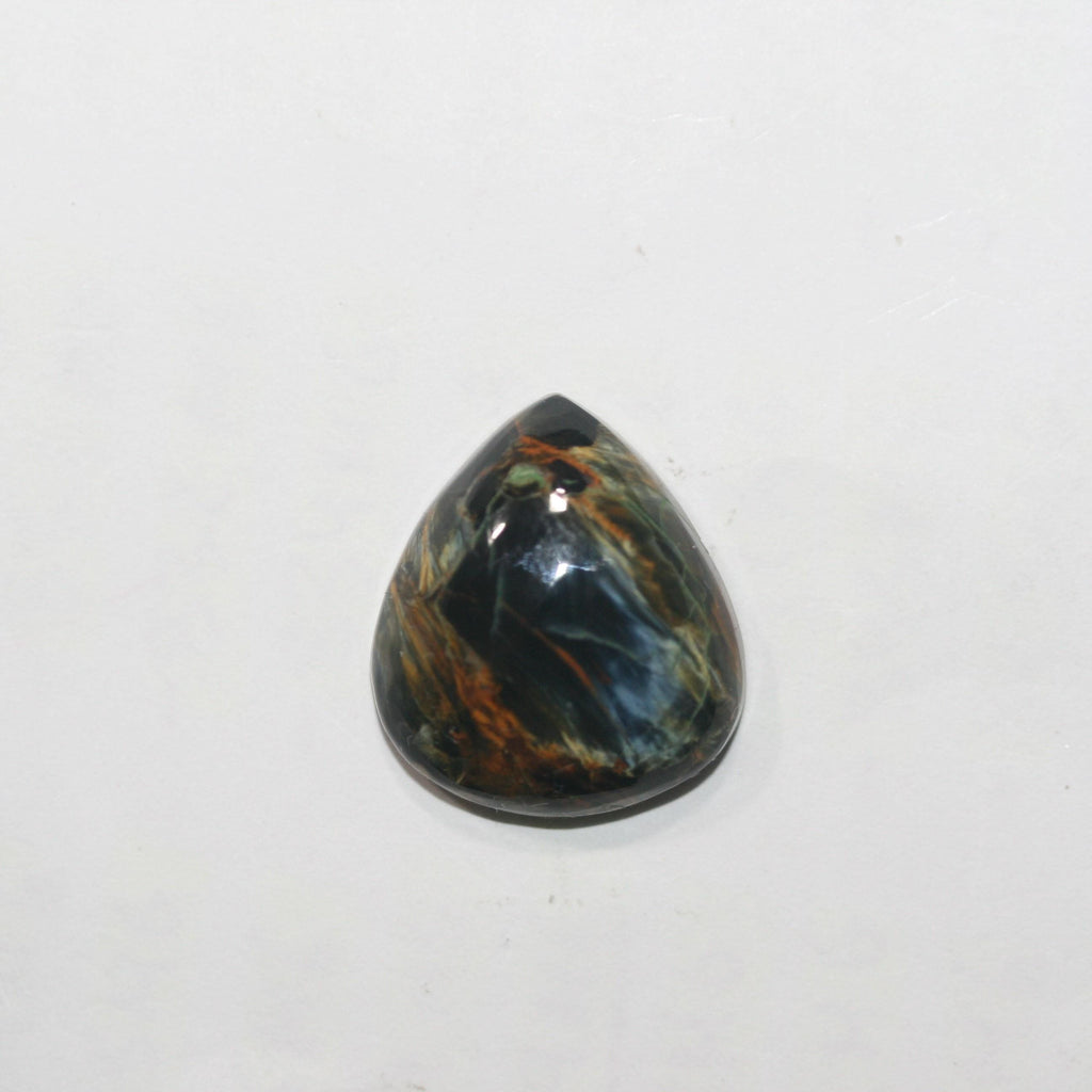 Pietersite Smooth Drop Cabochon 9.2x7mm - 14.30ct.-One Of A Kind